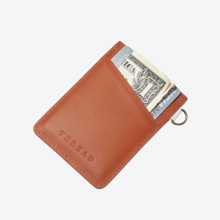 Thread Vertical Leather Wallet - Emmeline Navy - Sun Diego Boardshop