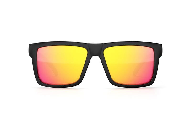Heat Wave Visual VISE Z87 Sunglasses - BLACK FRAME/TROPIC LENS - Sun Diego Boardshop