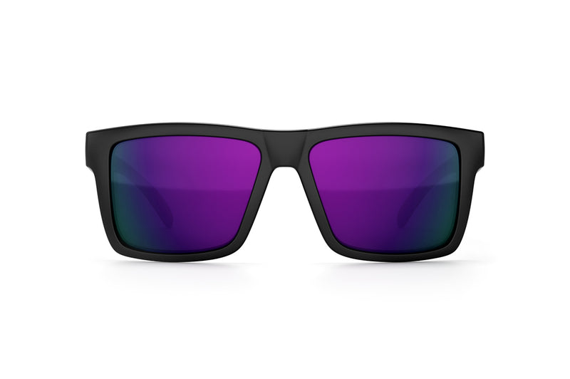 Heat Wave Visual VISE Z87 Sunglasses - BLACK FRAME/ULTRA VIOLET LENS - Sun Diego Boardshop