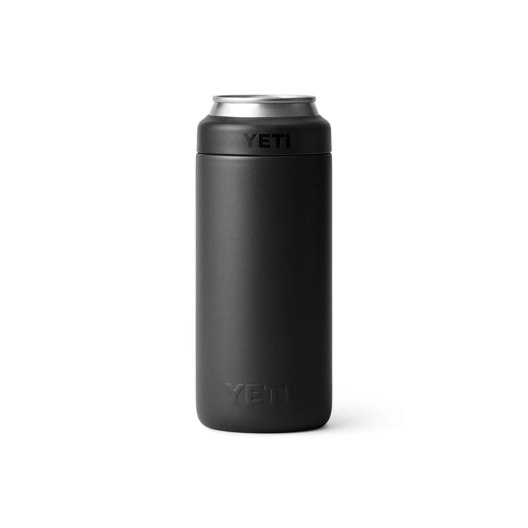 Yeti 12 oz Colster Slim Can Cooler - BLACK - Sun Diego Boardshop