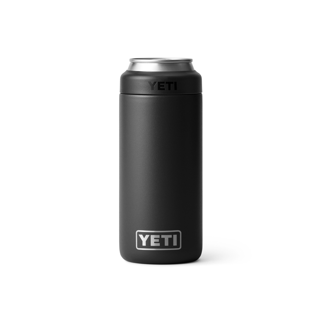 Yeti 12 oz Colster Slim Can Cooler - BLACK - Sun Diego Boardshop