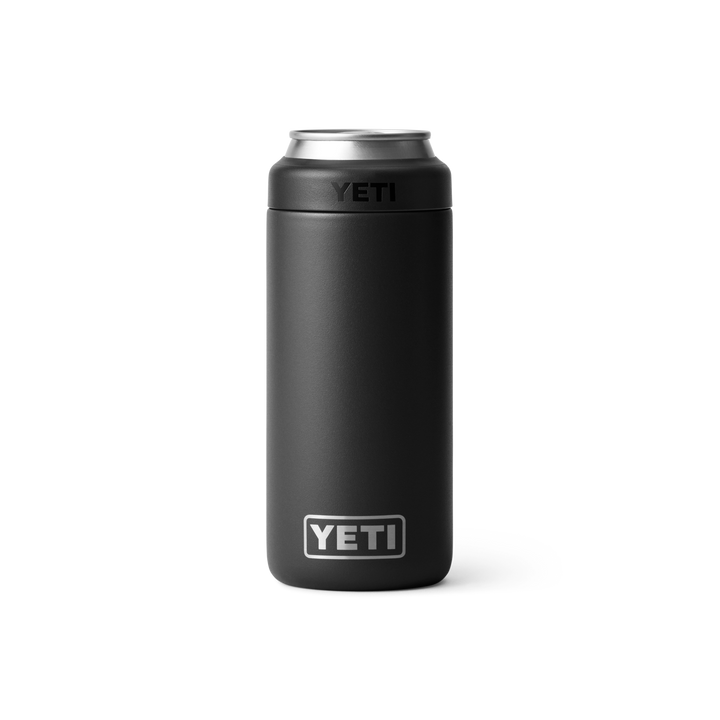 Yeti 12 oz Colster Slim Can Cooler - BLACK - Sun Diego Boardshop