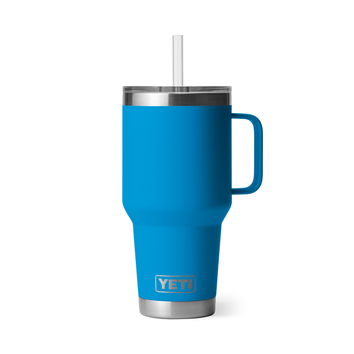 Yeti 35 OZ STRAW MUG - BIG WAVE BLUE - Sun Diego Boardshop