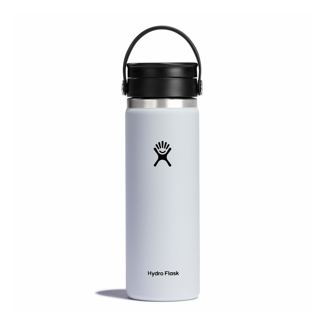 Hydro Flask 20 oz Wide Mouth with Flex Sip Lid - WHITE - Sun Diego Boardshop