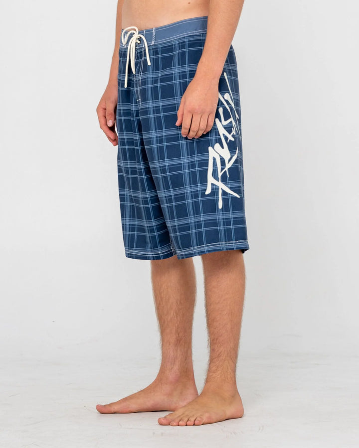 Rusty Men's Hoodus 24" Baggy Boardshort - Navy Blue