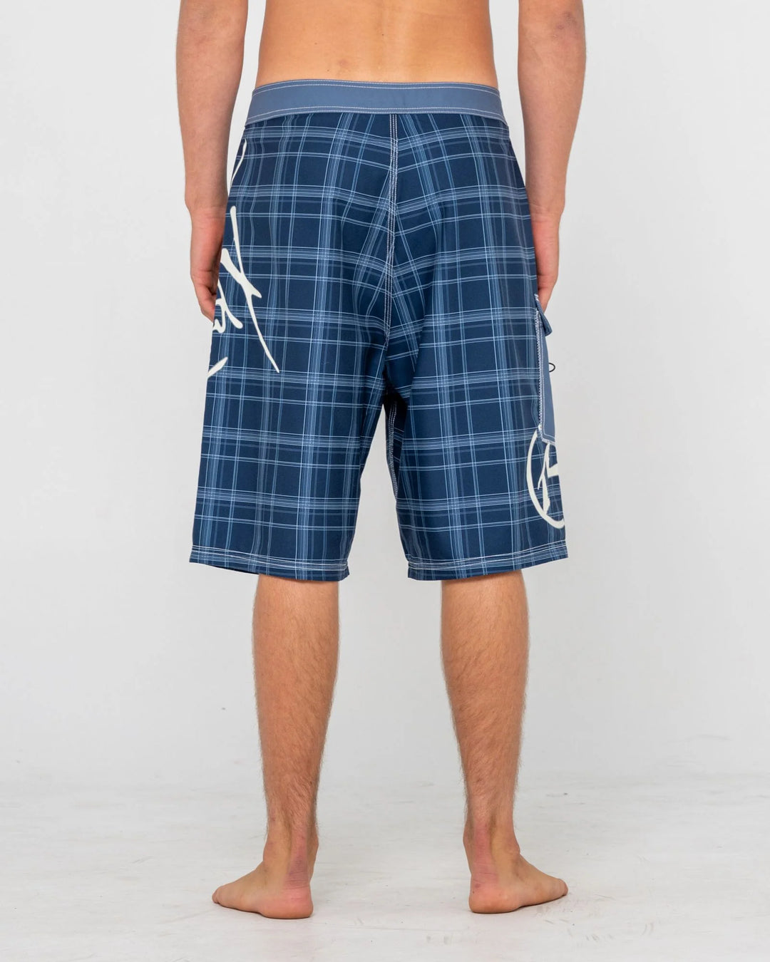 Rusty Men's Hoodus 24" Baggy Boardshort - Navy Blue