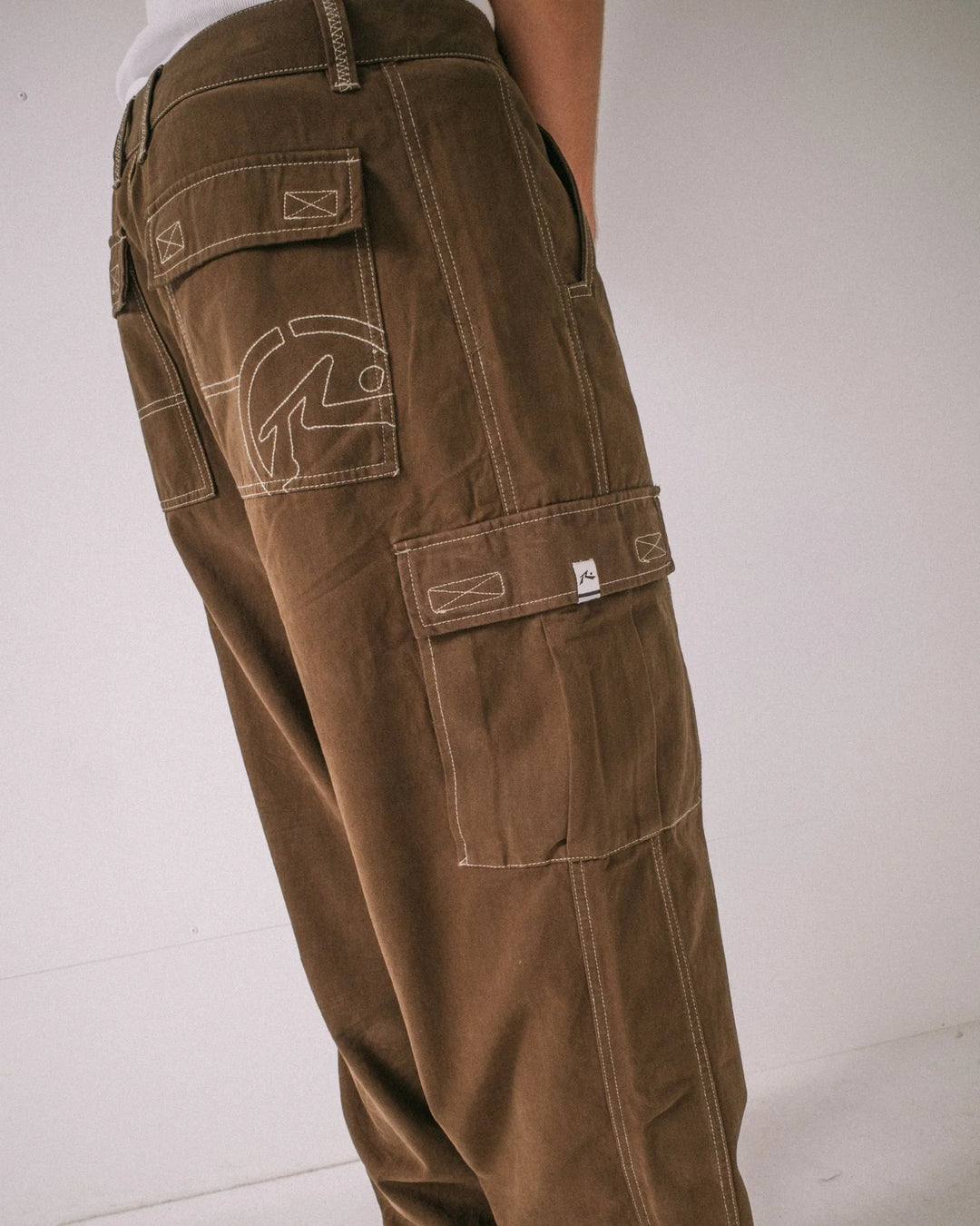 Rusty Men's Grizzly Baggy Cargo Pant - Pinecone - Sun Diego Boardshop