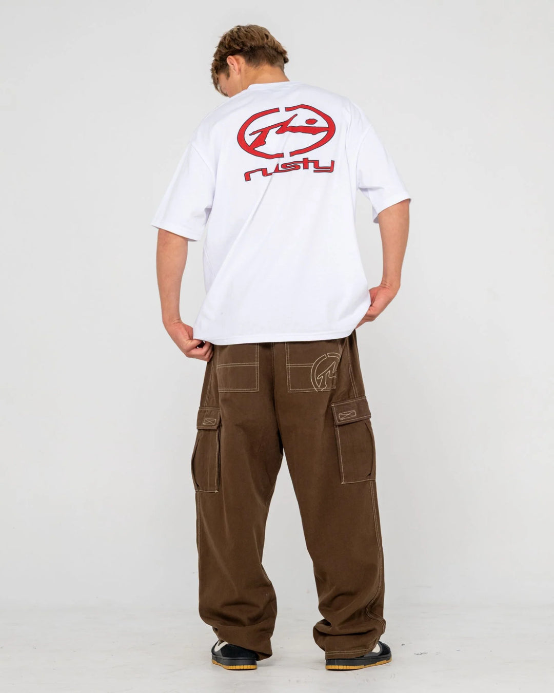 Rusty Men's Grizzly Baggy Cargo Pant - Pinecone - Sun Diego Boardshop