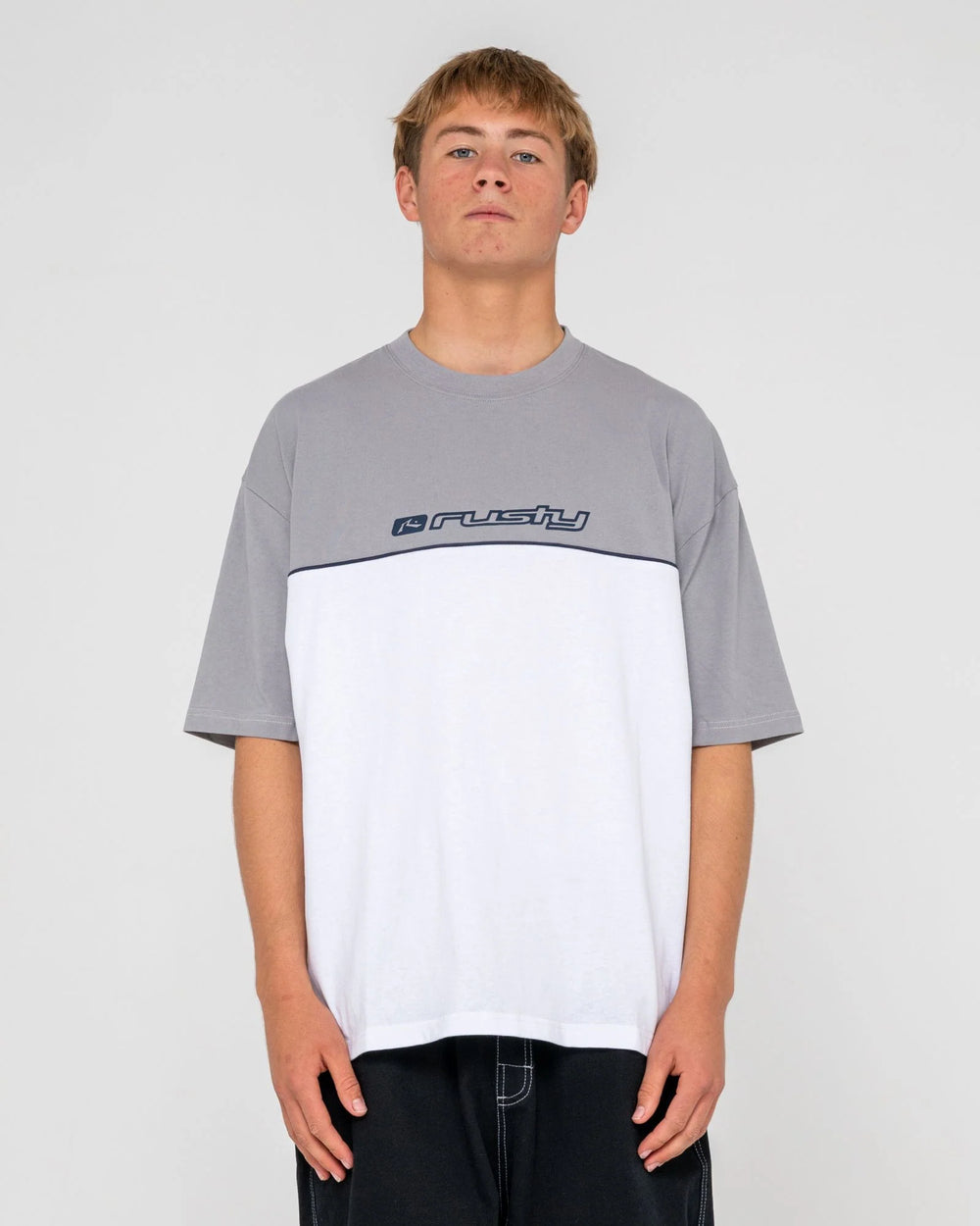 Rusty Men's Infinity Graphic Tee - White 2 - Sun Diego Boardshop
