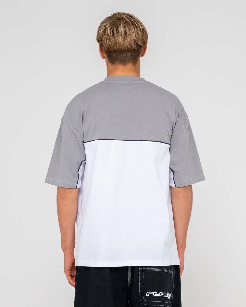 Rusty Men's Infinity Short Sleeve Tee - White 2 - Sun Diego Boardshop
