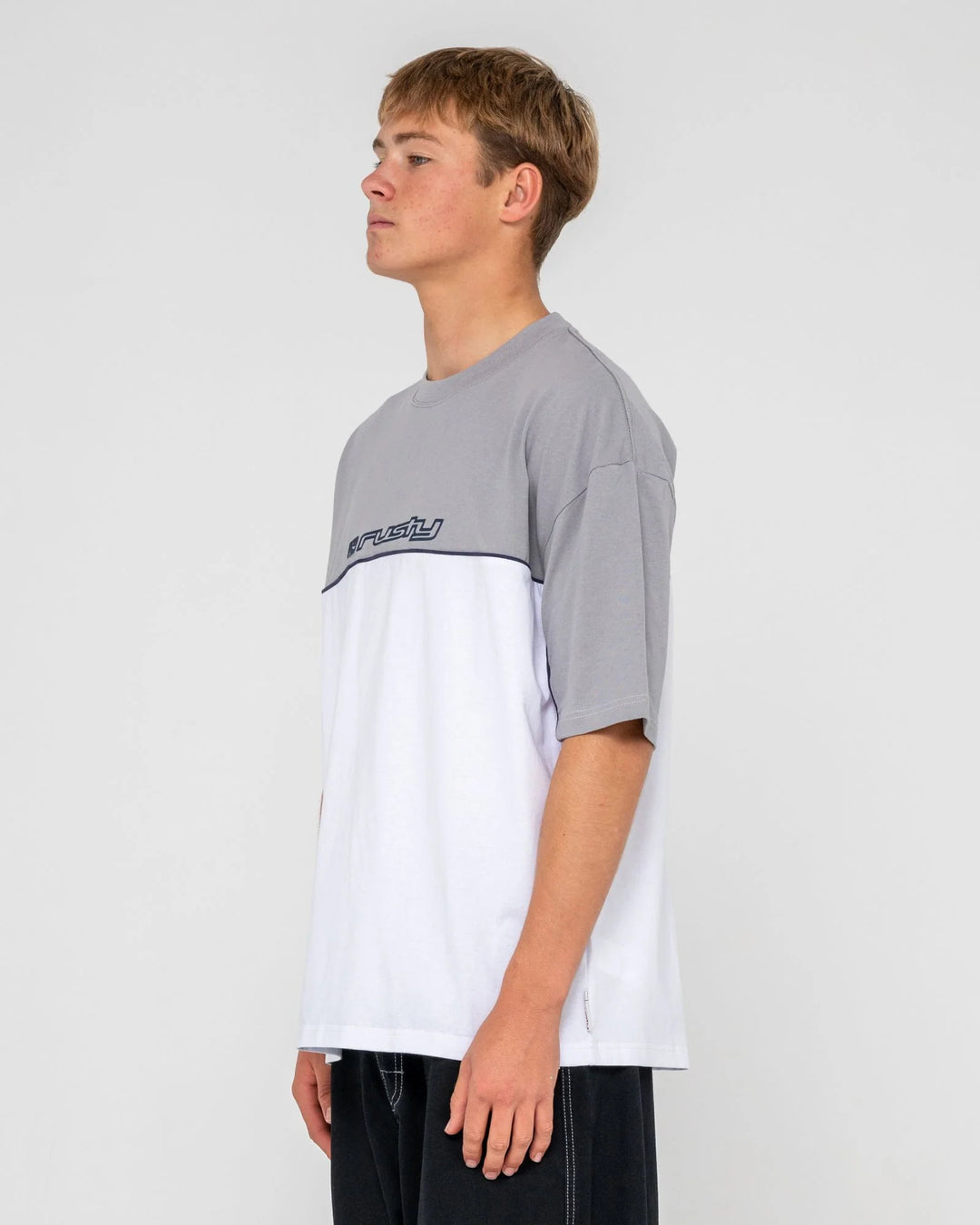Rusty Men's Infinity Graphic Tee - White 2 - Sun Diego Boardshop