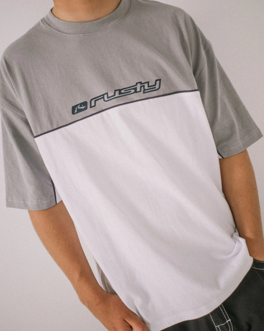 Rusty Men's Infinity Graphic Tee - White 2 - Sun Diego Boardshop