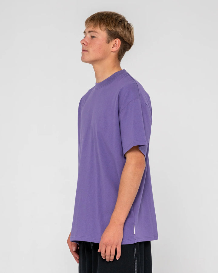 Rusty Men's Spraya Short Sleeve Tee - Purple Ash