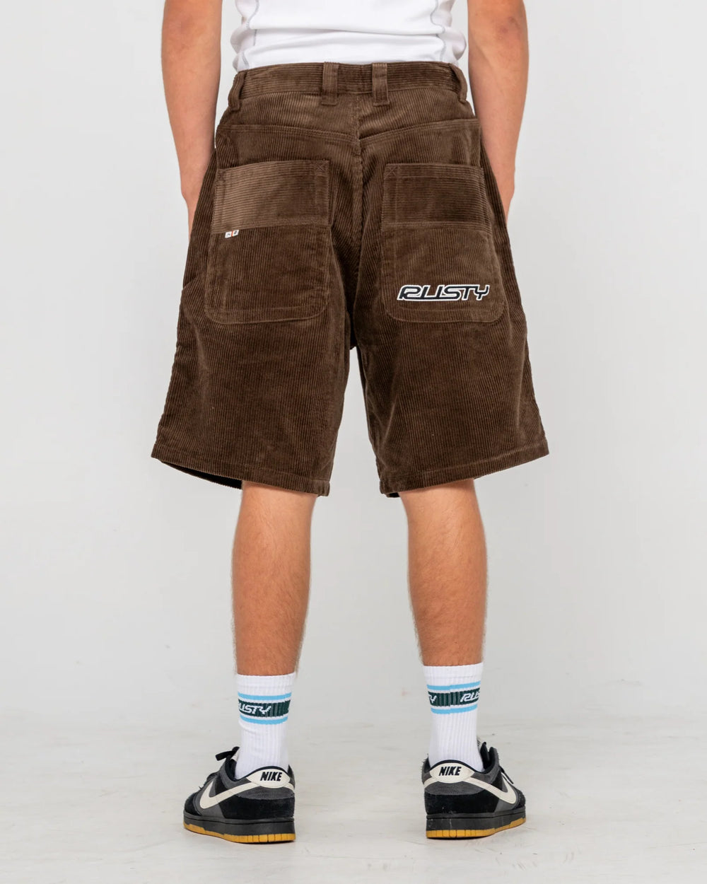 Rusty Men's Flip Daddy Tapeless Cord Short - Dark Chocolate - Sun Diego Boardshop