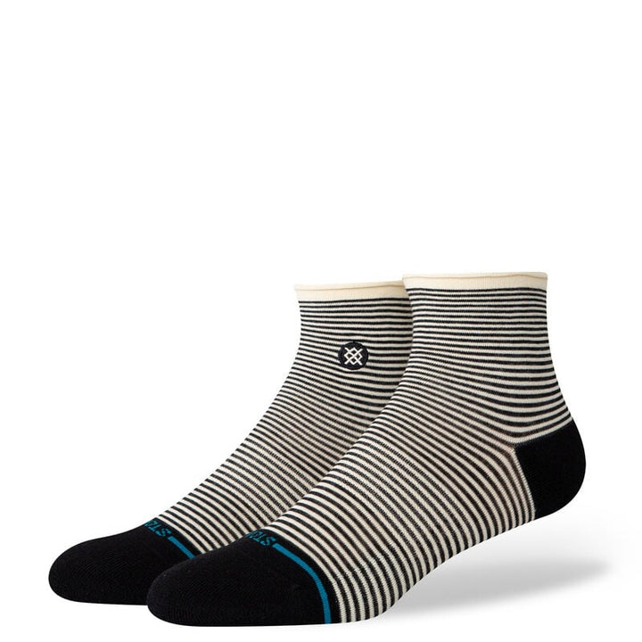 Stance Girls COTTON QUARTER SOCKS - SKELTER BLACK - Sun Diego Boardshop