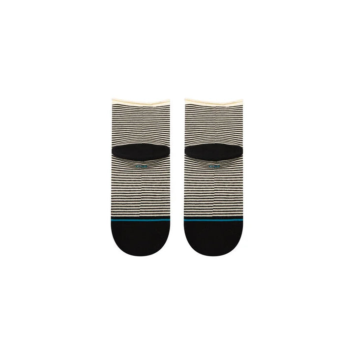 Stance Girls COTTON QUARTER SOCKS - SKELTER BLACK - Sun Diego Boardshop