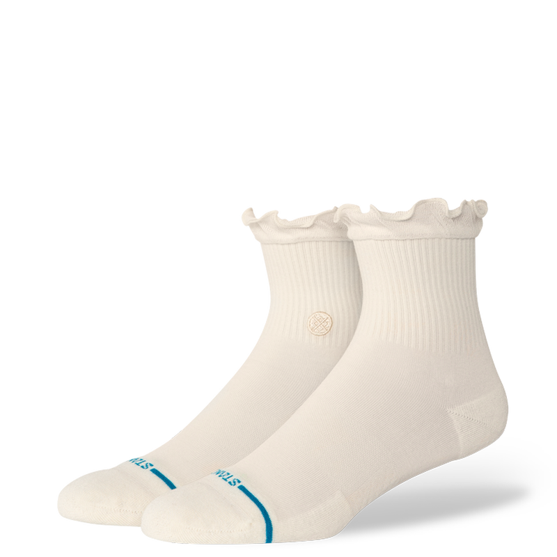 Stance Cotton Quarter Light Cushion Socks - Ivory - Sun Diego Boardshop