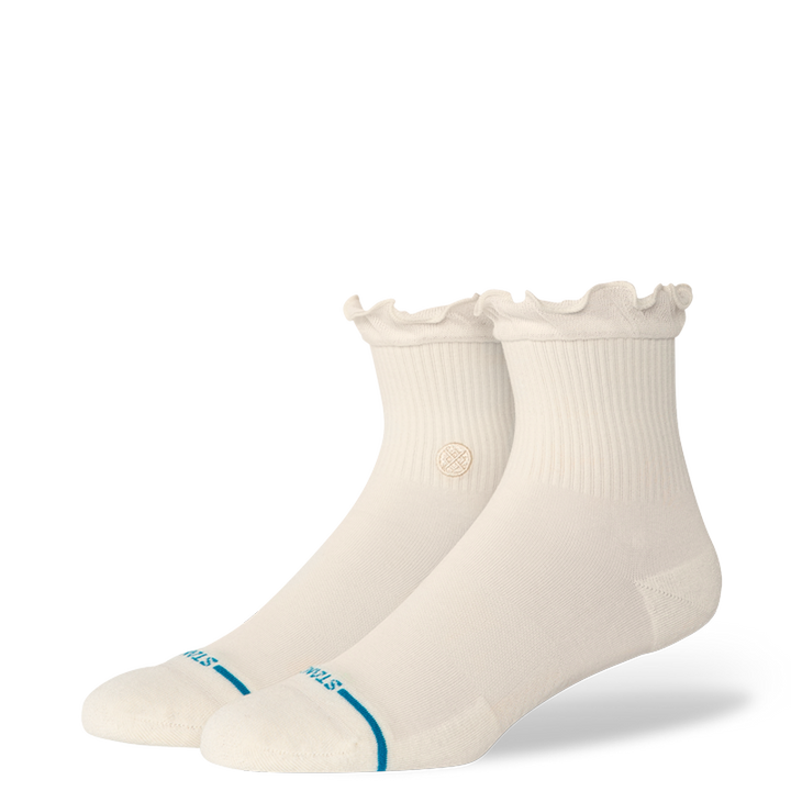 Stance Cotton Quarter Light Cushion Socks - Ivory - Sun Diego Boardshop