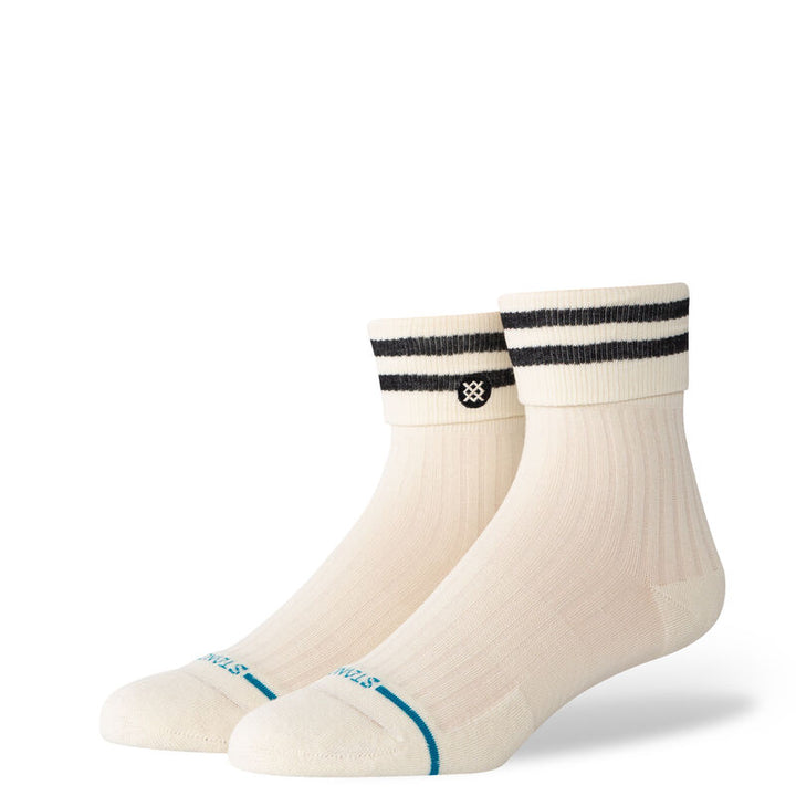 Stance Roll Cuff Cotton Quarter Socks - CANVAS - Sun Diego Boardshop