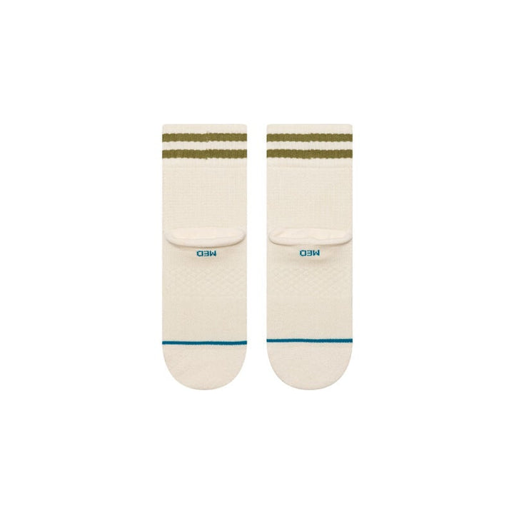 Stance Butter Blend Quarter Mid Cushion Socks - Ivory