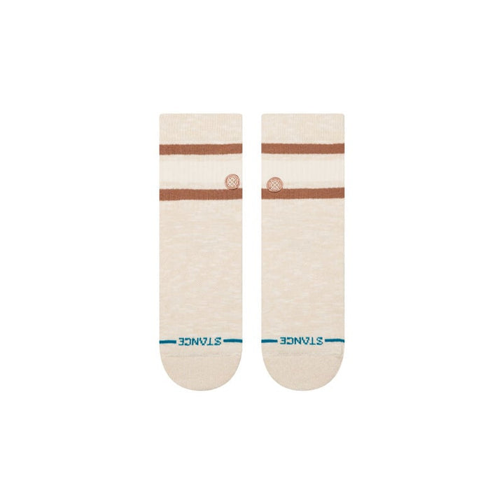 Stance Cotton Quarter Medium Cushion Socks - Cream