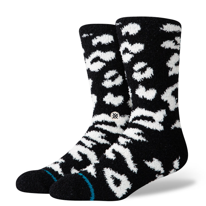 Stance Womens' Cozy Crew Socks - BLACK - Sun Diego Boardshop