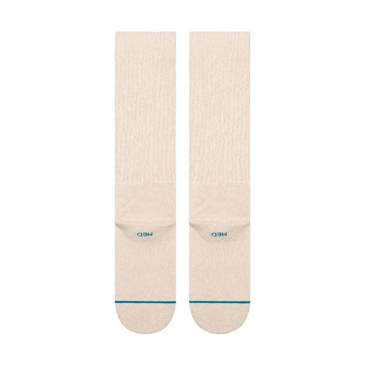 Stance Icon Slouch Crew Socks - Oat - Sun Diego Boardshop