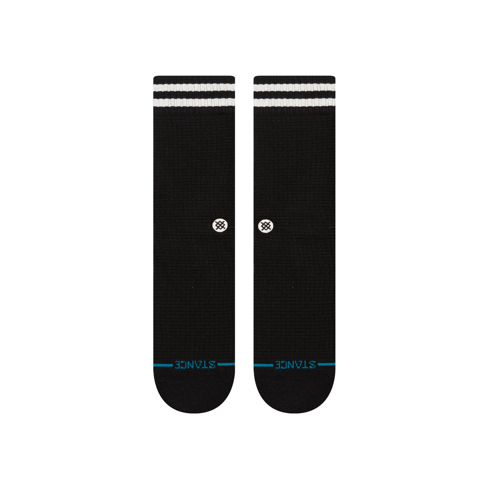 Stance Butter Blend Crew Medium Cushion Socks - BLACK - Sun Diego Boardshop
