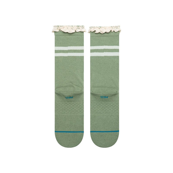 Stance Cotton Crew Medium Cushion Socks - Green - Sun Diego Boardshop