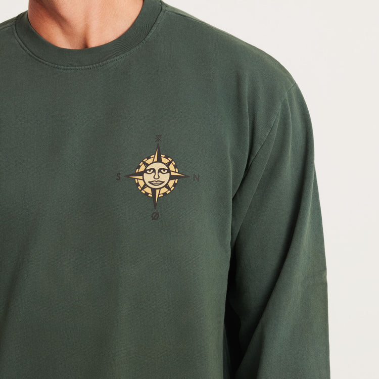 ROARK Wayward Crew Sweatshirt - TUNDRA - Sun Diego Boardshop