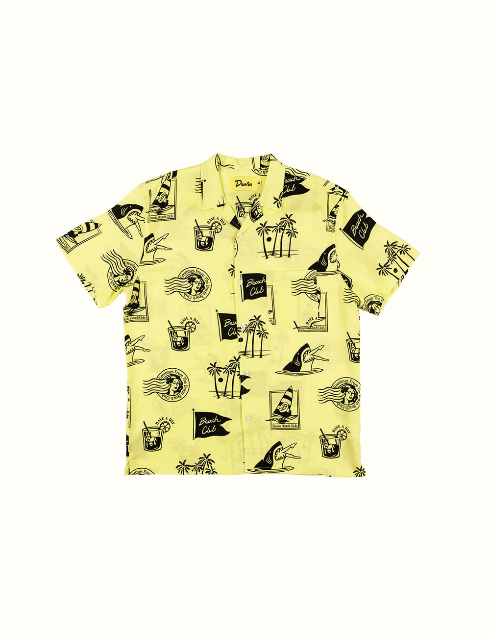 Duvin WEEKEND BUTTONUP - NEON - Sun Diego Boardshop