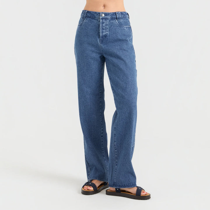 Roark Women's HWY 1 Denim Pant - Vintage Blue - Sun Diego Boardshop