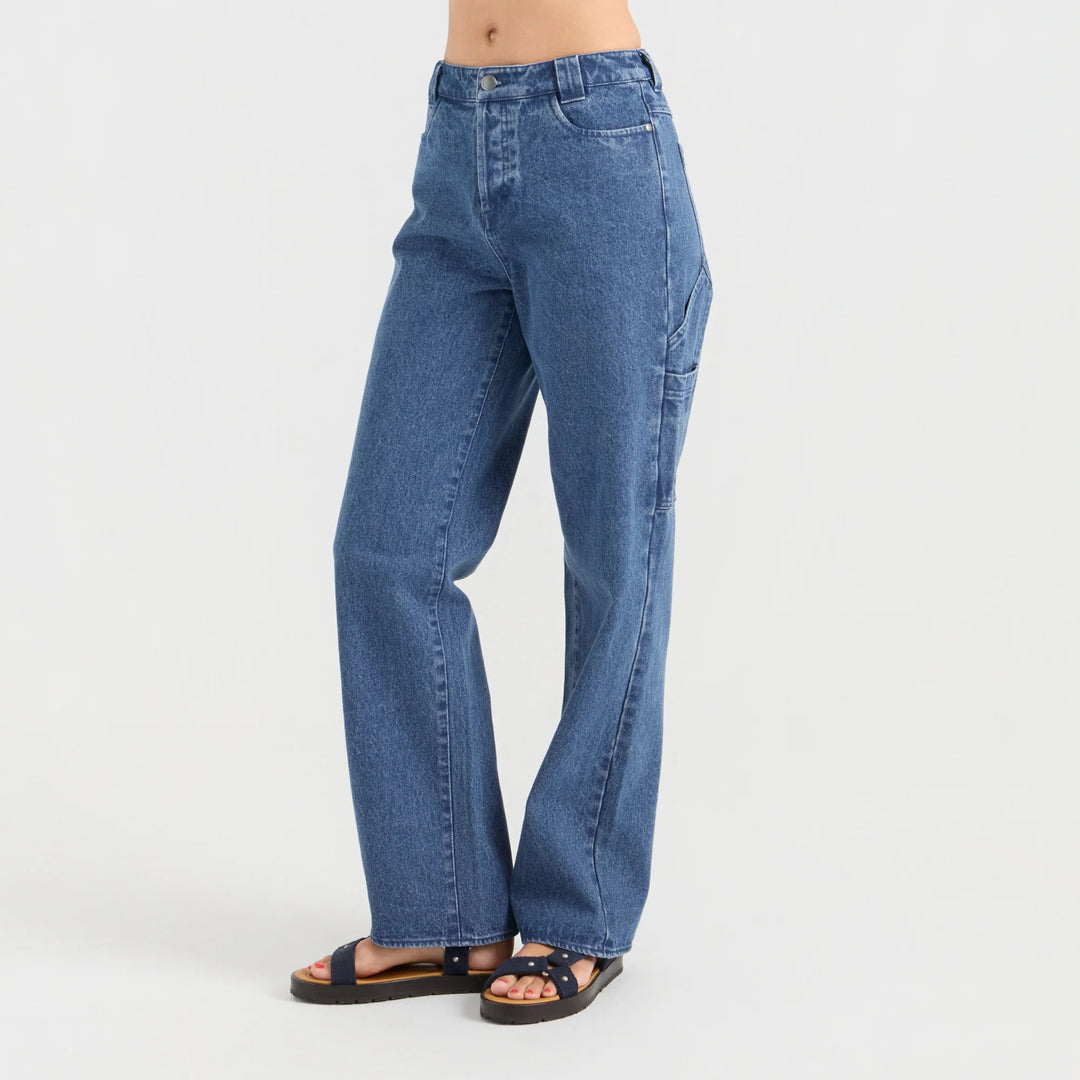 Roark Women's HWY 1 Denim Pant - Vintage Blue - Sun Diego Boardshop