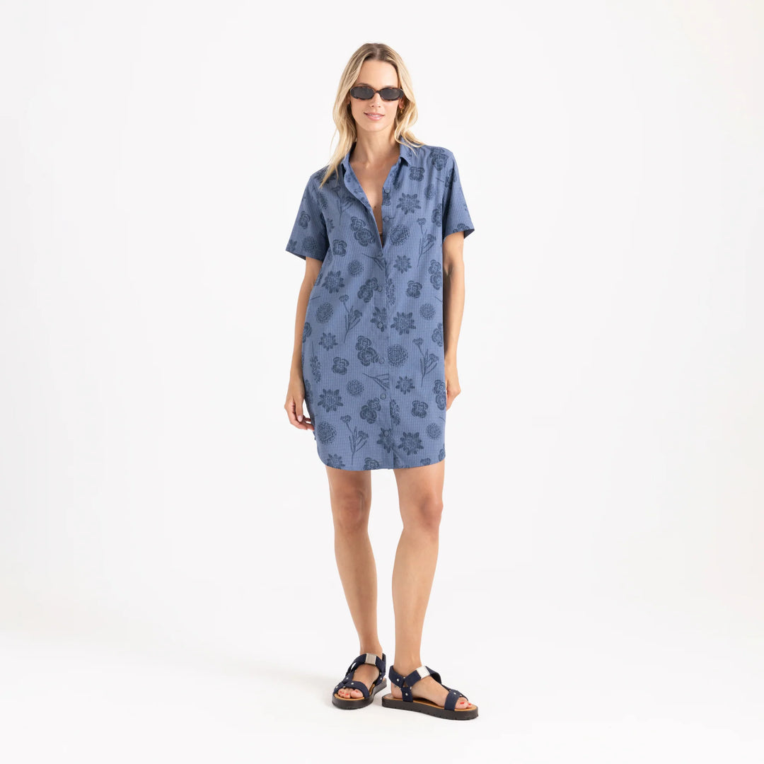Roark Women's Bless Up Dress - Washed Indigo - Sun Diego Boardshop