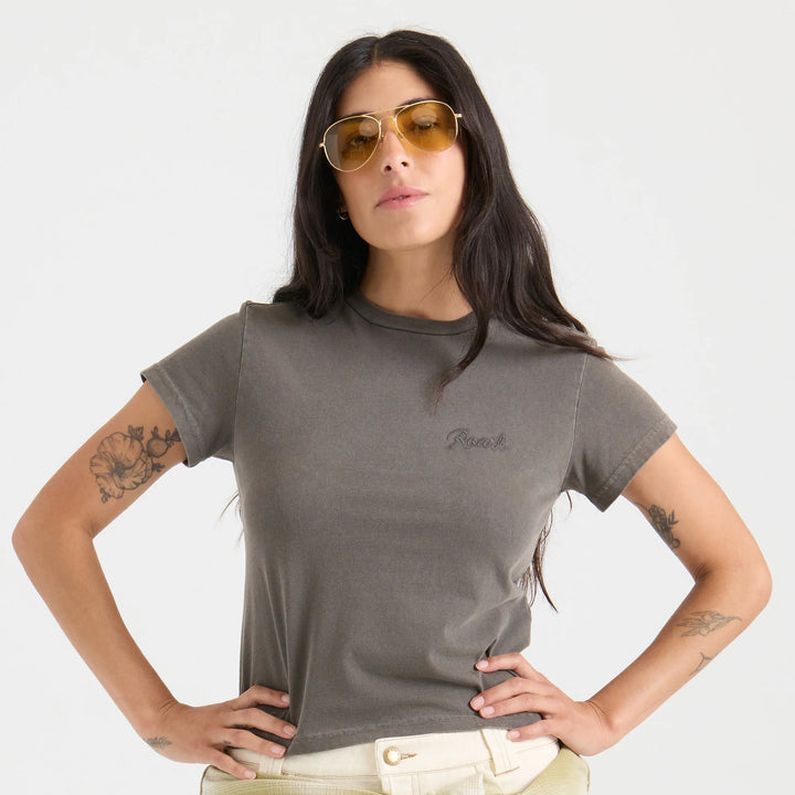 Roark Women's Safecamp Muse Premium Tee - Vintage Black - Sun Diego Boardshop