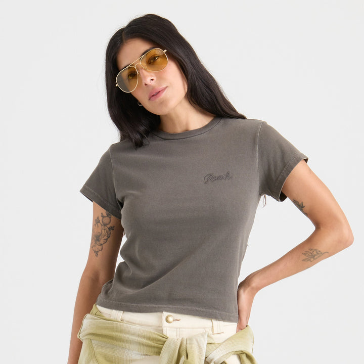 Roark Women's Safecamp Muse Premium Tee - Vintage Black - Sun Diego Boardshop