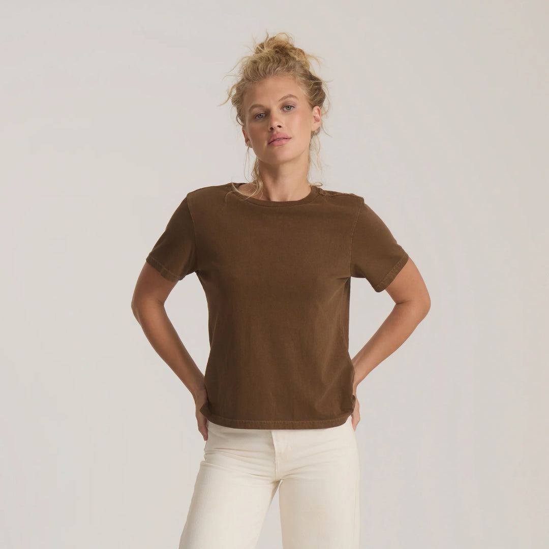 Roark Women's Made To Fade Premium Tee - Coco Bean - Sun Diego Boardshop