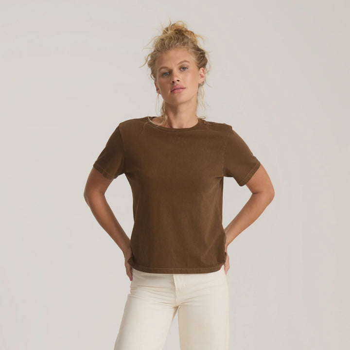 Roark Women's Made To Fade Premium Tee - Coco Bean - Sun Diego Boardshop