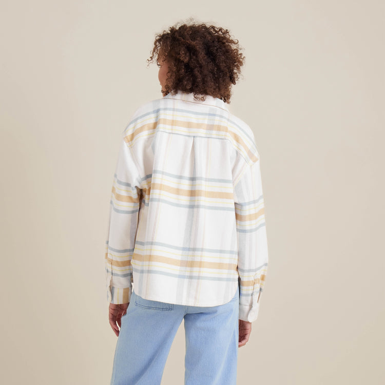 Roark Amberley Flannel - DUSTY SKY - Sun Diego Boardshop