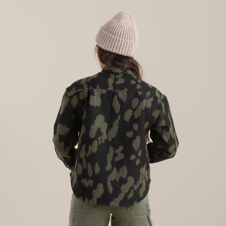 ROARK Amberley Long Sleeve Flannel - MILITARY LEO - Sun Diego Boardshop