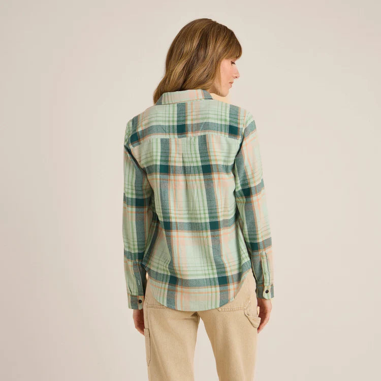 ROARK Alpine Long Sleeve Flannel - AQUAVIT - Sun Diego Boardshop