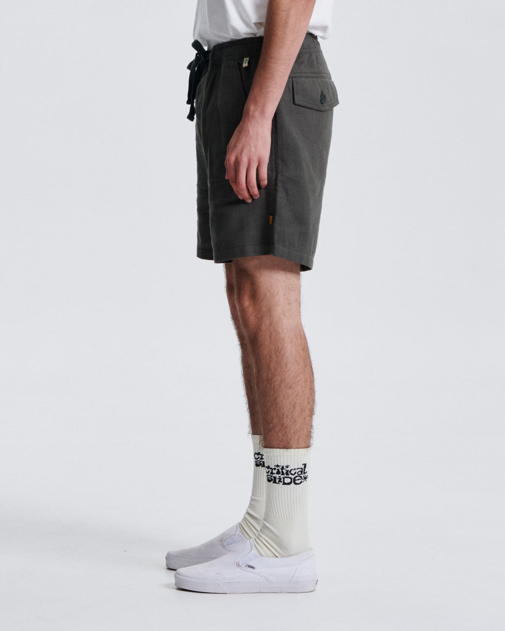 Critical Slide Cruiser Linen Short - Sage - Sun Diego Boardshop