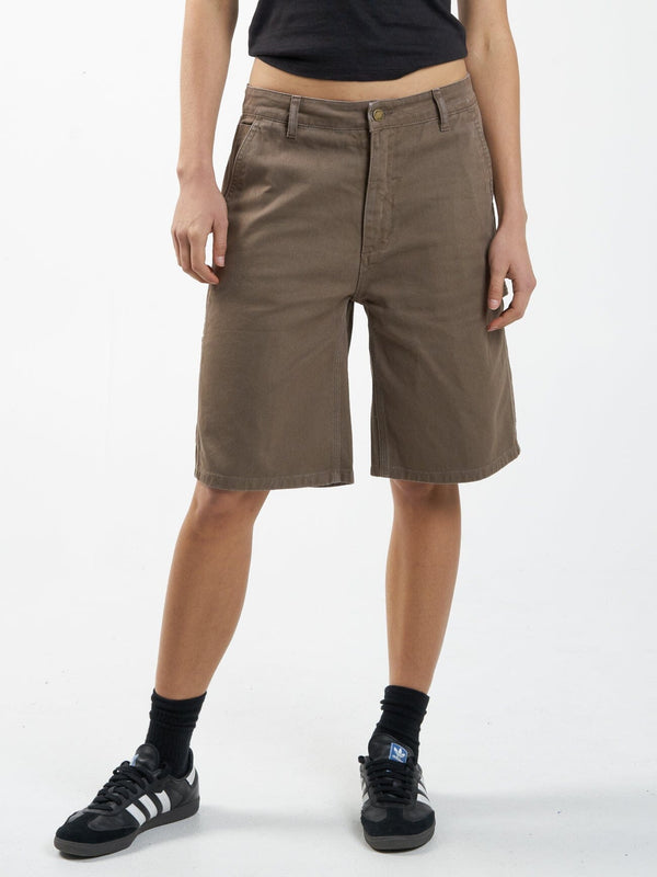 Thrills Slouch Carpenter Twill Short - DESERT - Sun Diego Boardshop