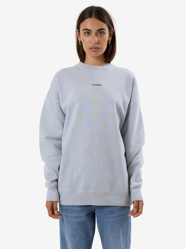 THRILLS Minimal Thrills Slouch Crew - ICEBERG - Sun Diego Boardshop