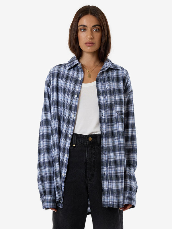 THRILLS Friendly Service Flannel Shirt - ICEBERG - Sun Diego Boardshop