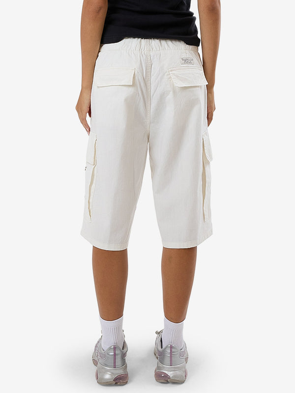 THRILLS Scout Cargo Jort - VAPOUR WHITE - Sun Diego Boardshop