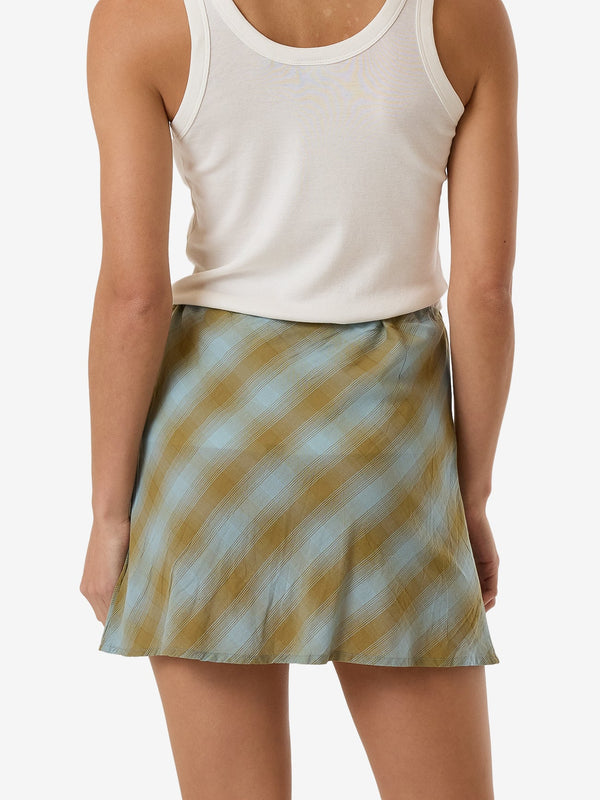 THRILLS Ansley Bias Skirt - STONE BLUE - Sun Diego Boardshop