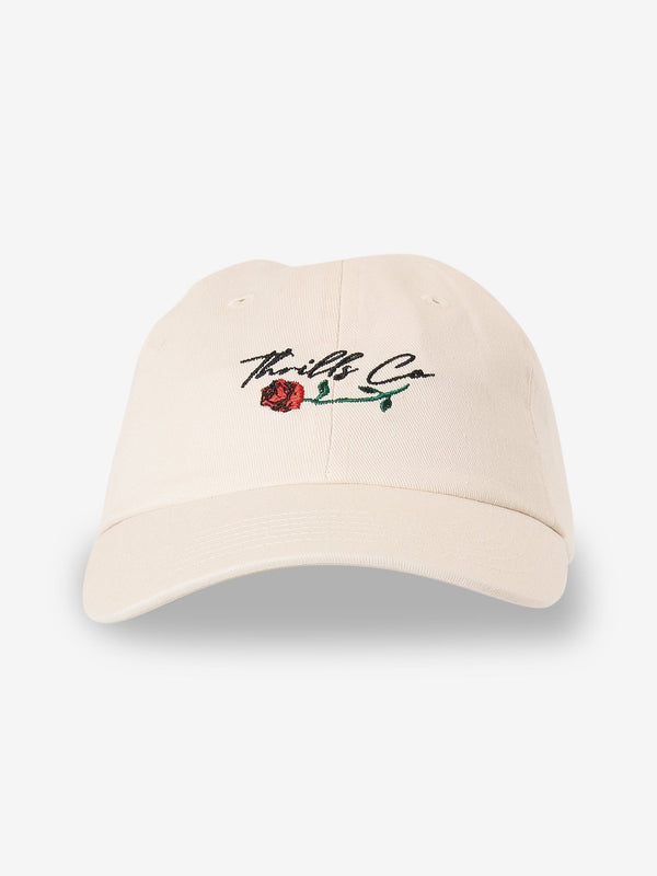 THRILLS Signature Rose 6 Panel Cap - HERITAGE WHITE - Sun Diego Boardshop