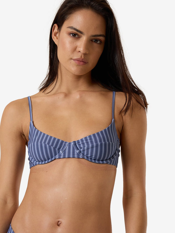 THRILLS Infinity Underwire Bikini Top - ESTATE BLUE - Sun Diego Boardshop