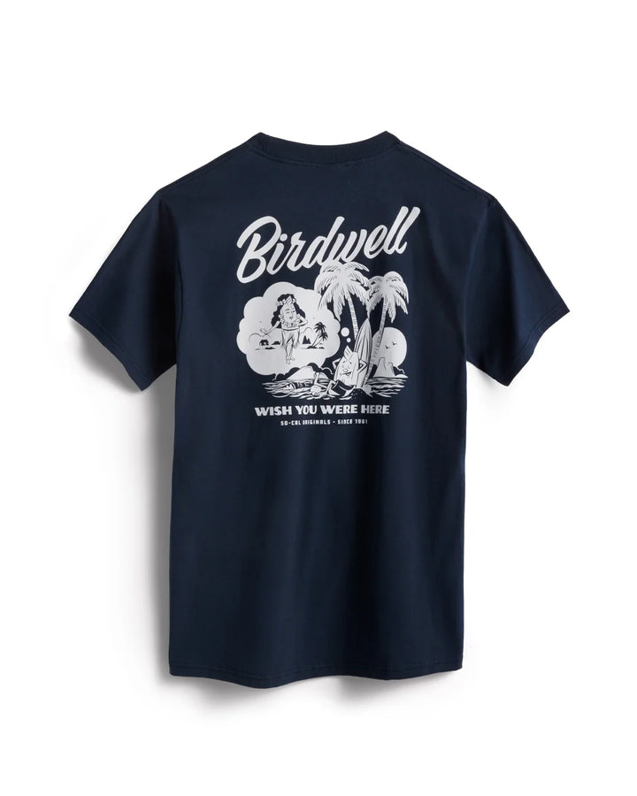 Birdwell DAYDREAMIN' BIRDIE T-SHIRT - NAVY - Sun Diego Boardshop